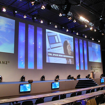 Tagung mit 2500 Gästen in der Messe Leipzig