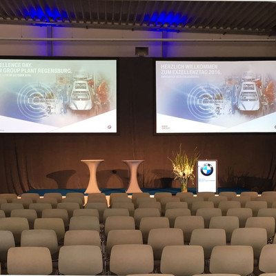 Exzellenztag der BMW AG inkl. Dolmetschertechnik im Werk Regensburg